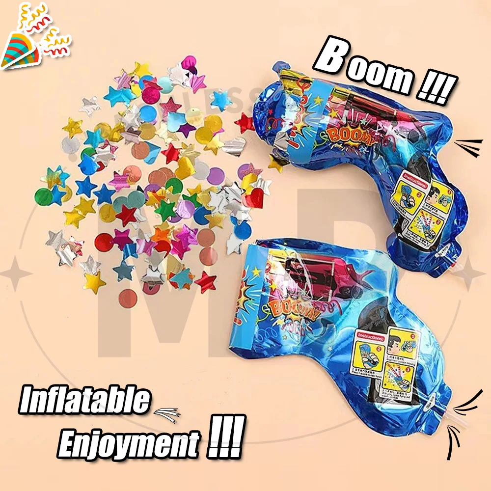 ปืนยิงกระดาษสีสันสดใสแบบสุ่ม 1 - Confetti Cannon Tube บทวิจารณ์และราคา