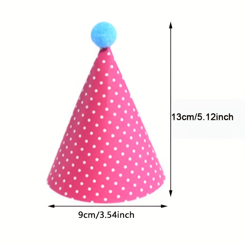 หมวกปาร์ตี้ขนาดเล็กหลากสี 11 ช - Party Hat Cone บทวิจารณ์และราคา