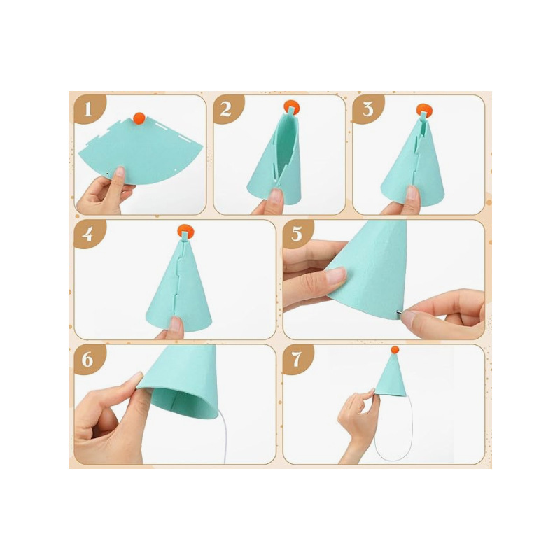 หมวกปาร์ตี้สำหรับสัตว์เลี้ยง 3 - Party Hat Cone บทวิจารณ์และราคา