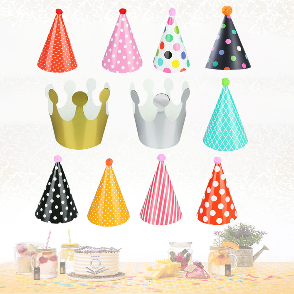 หมวกทรงกรวยสำหรับงานวันเกิดสัต - Party Hat Cone บทวิจารณ์และราคา