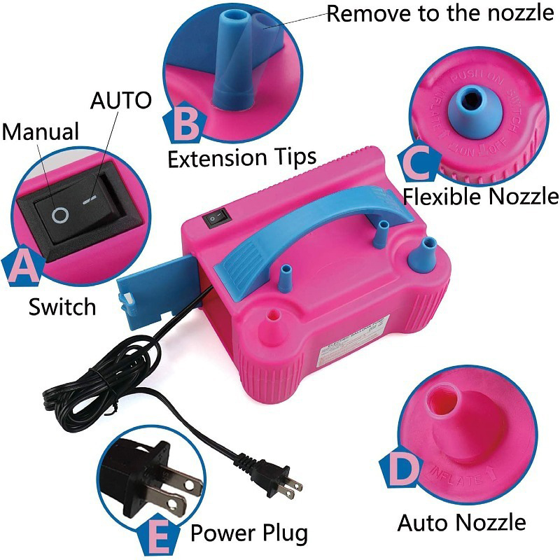 1 ชิ้น, บอลลูนปั๊มลมไฟฟ้าพอง,  - Balloon Pump Hand บทวิจารณ์และราคา