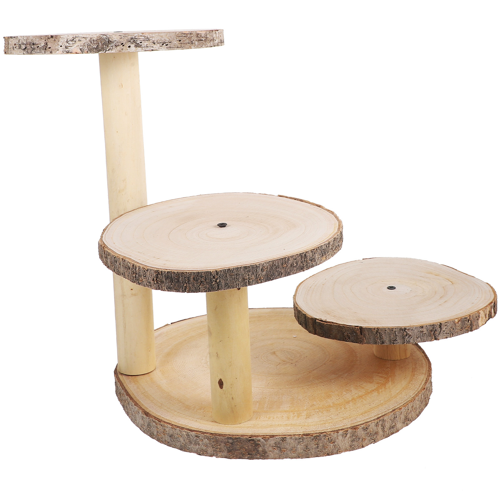 แท่นวางเค้กไม้แบบเรียบง่ายหลาย - Cupcake Stand Tier บทวิจารณ์และราคา