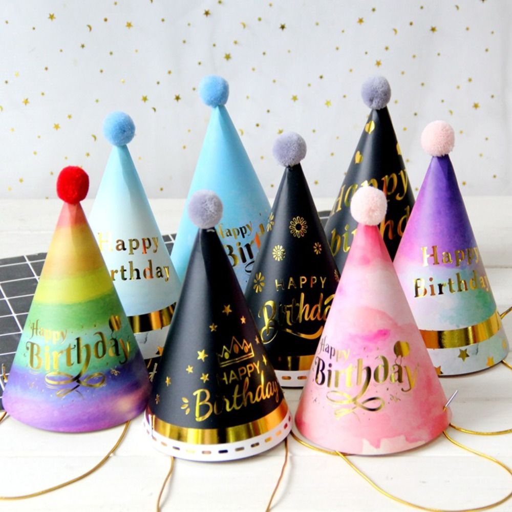 หมวกงานวันเกิดมีความสุขแฮนด์เม - Party Hat Cone บทวิจารณ์และราคา