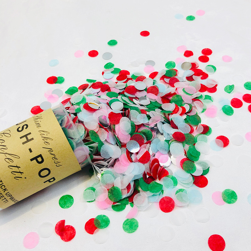 2pcs Multicolor กระดาษเศษฟอยล์ - Confetti Cannon Tube บทวิจารณ์และราคา