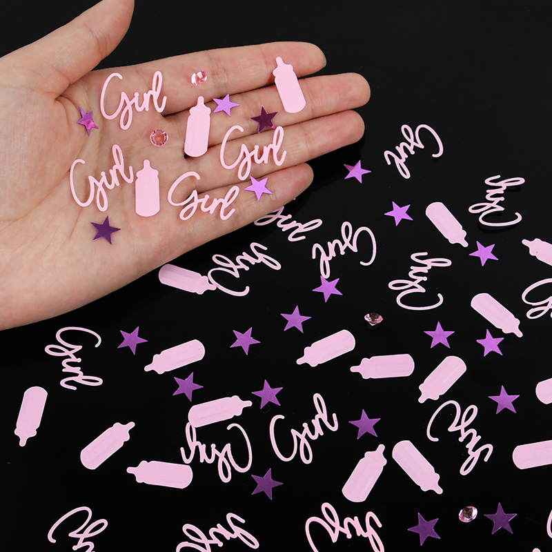 15 กรัม/ถุงสีฟ้าสีชมพู Baby Sh - Confetti Cannon Tube บทวิจารณ์และราคา