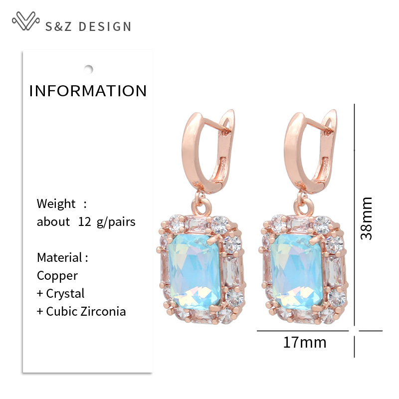 S & Z ดีไซน์ใหม่ต่างหูจี้คริสต - Event Z บทวิจารณ์และราคา
