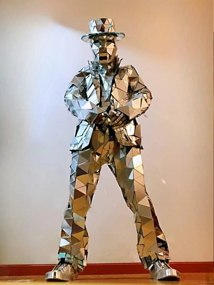 Mirror Man เครื่องแต่งกาย Silv - Event Party Dj บทวิจารณ์และราคา