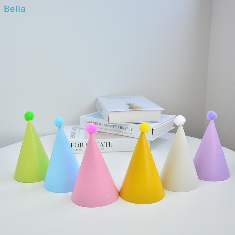 〔M〕หมวกปาร์ตี้ทรงกรวยพร้อมพู่ต - Party Hat Cone บทวิจารณ์และราคา