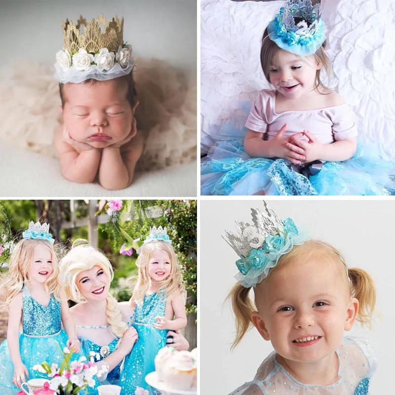 1st Birthday Crown หมวกดอกไม้  - Party Hat Cone บทวิจารณ์และราคา