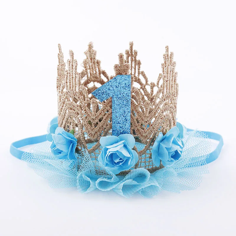 1st Birthday Crown หมวกดอกไม้  - Party Hat Cone บทวิจารณ์และราคา